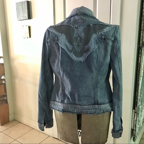 Buffalo David Bitton Jean Jacket Soft Washed Denim - Picture 5 of 12